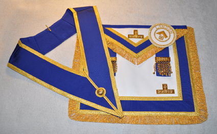 Provincial Full Dress Apron & Badge & Collar set - Standard - Click Image to Close